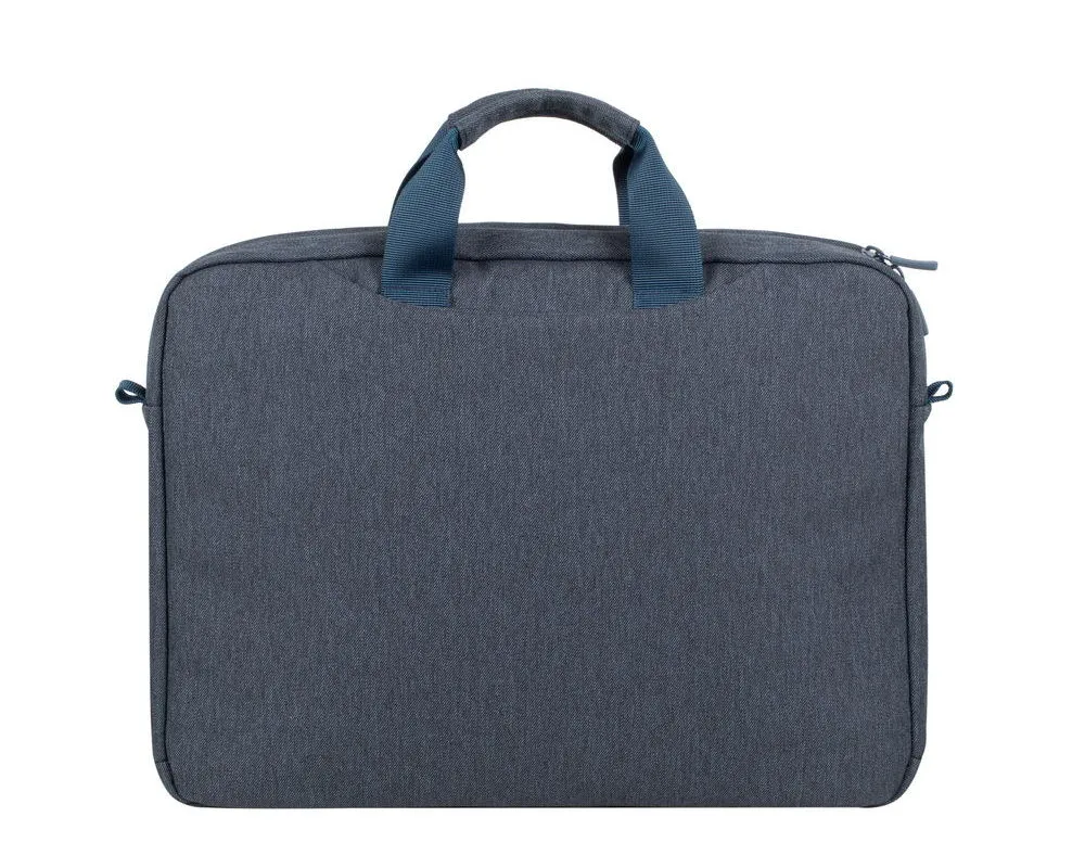 Geantă pentru Laptop RivaCase Galapagos, 15.6", Poliester, Gri închis