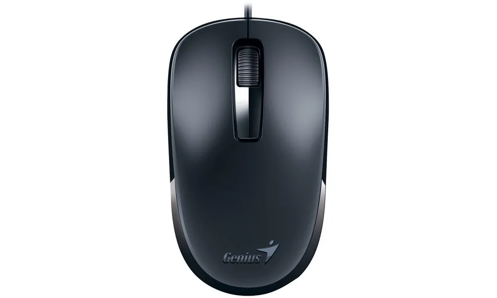 Set Tastatură + Mouse Genius SlimStar C126, Cu fir, Negru