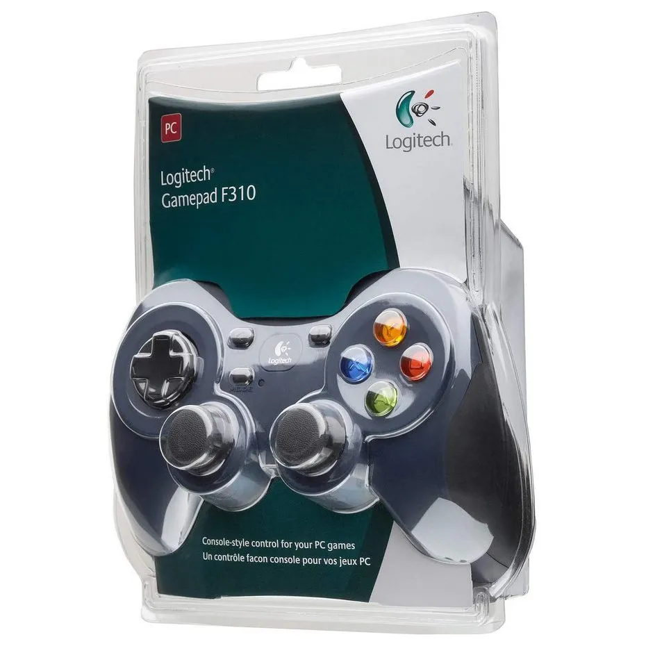 Gamepad Logitech F310, Albastru