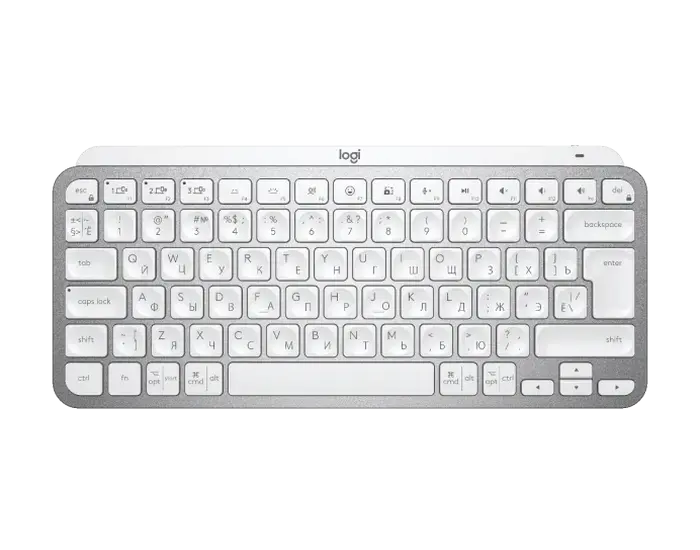 Tastatură Logitech MX Keys Mini, Fără fir, Gri