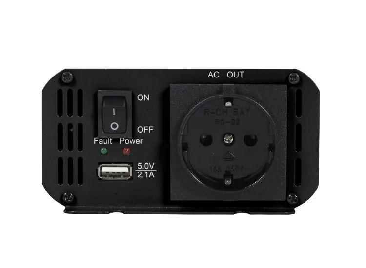 Invertor Auto Energenie EG-PWC300-01, 300W, Gri