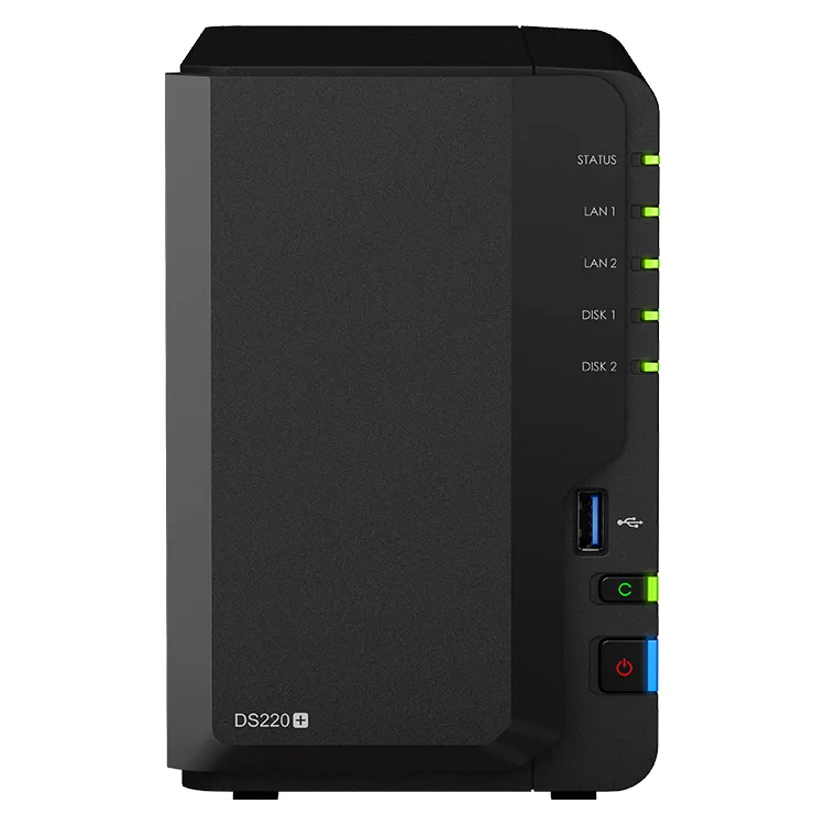 Stocare atașată la rețea SYNOLOGY DS220+, Negru