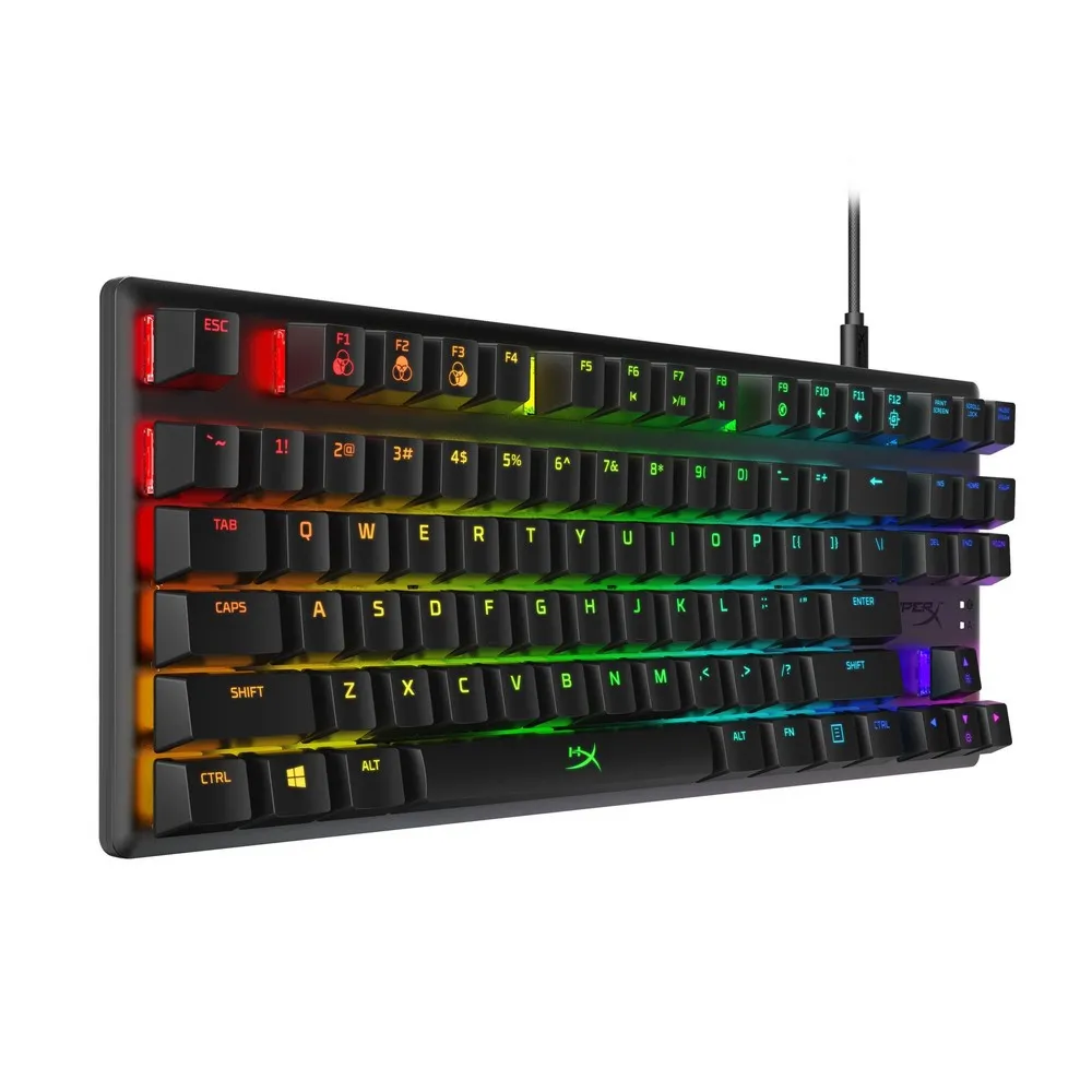 Tastatură HyperX Alloy Origins, Cu fir, Negru