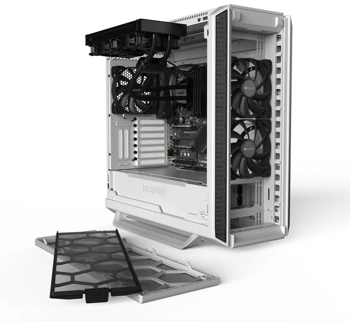 Carcasă PC be quiet! Silent Base 802 Window, Midi-Tower, ATX PS2 , Alb