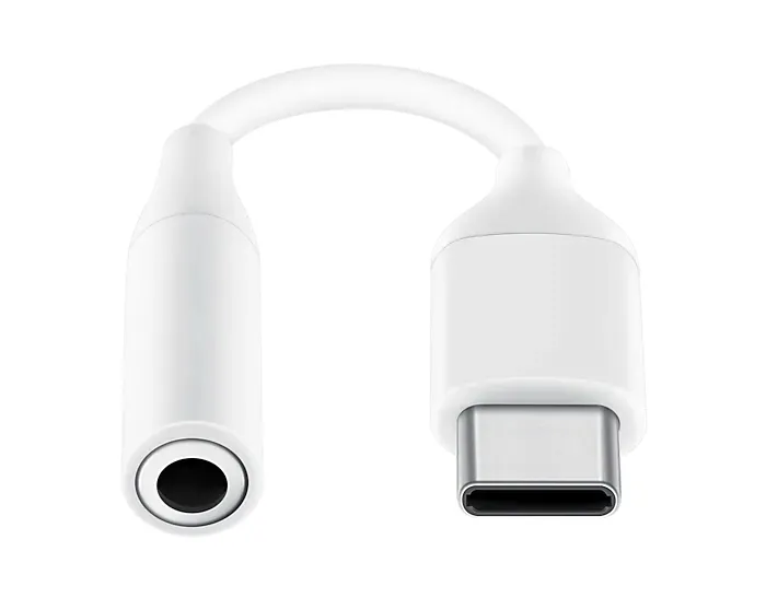 Audio Adaptor Samsung EE-UC10JUWRGRU, USB Type-C/3.5 mm (F), Alb