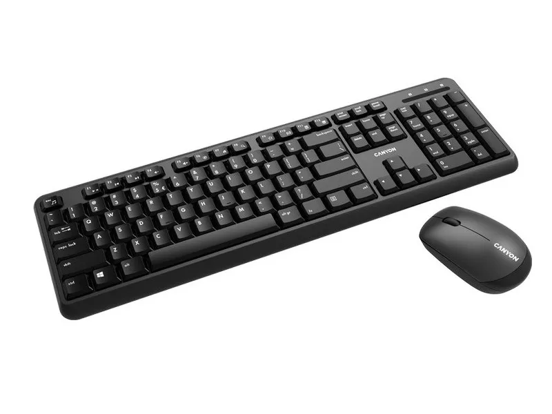 Tastatură Canyon W20, Fără fir, Negru