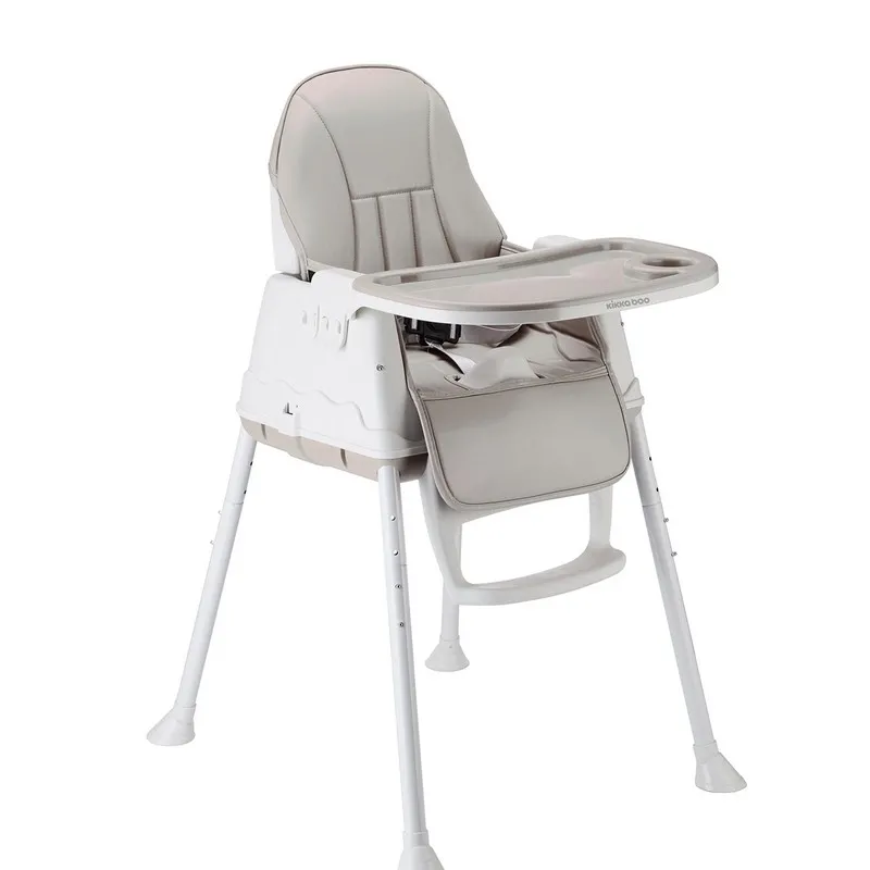 Scaun de hrănire Kikka Boo Creamy, Gri