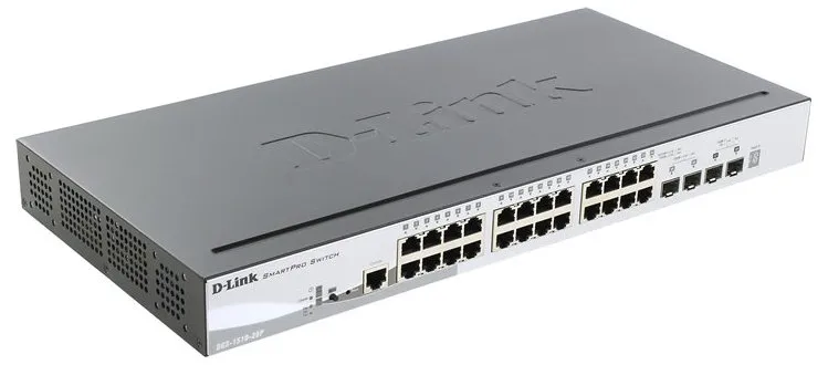 Comutator PoE D-Link DGS-1510-28P, 24x IEEE 802.3af/at