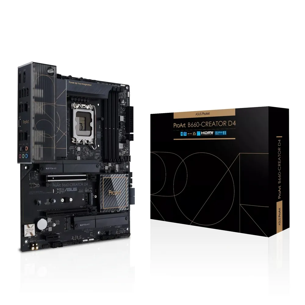 Placă de bază ASUS PROART B660-CREATOR D4, LGA1700, Intel B660, ATX