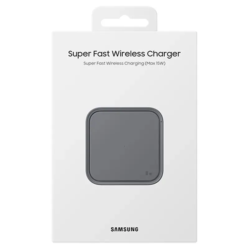 Încărcător wireless Samsung EP-P2400TBEGEU, 15W, Gri