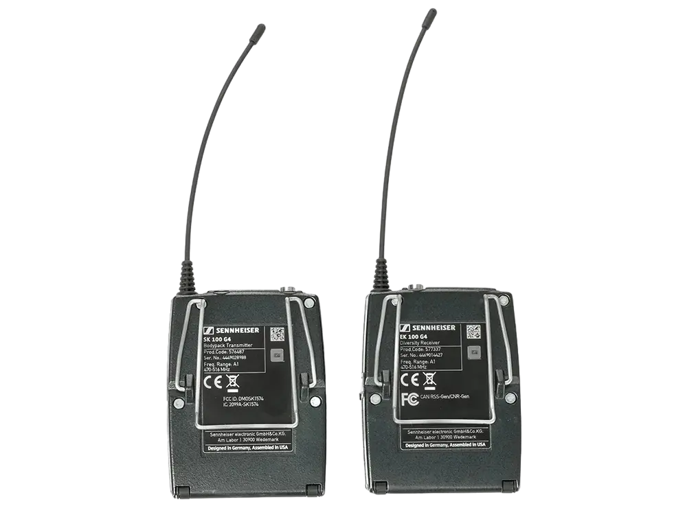 Microfon vocal Sennheiser EW 112P G4 E, Fără fir, Negru