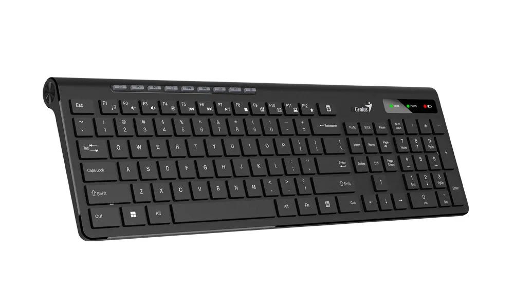 Tastatură Genius SlimStar 7230, Fără fir, Negru