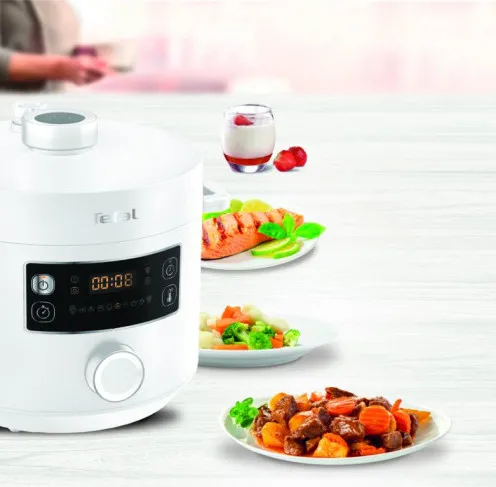 Aparat de gătit multifuncțional Tefal CY754130, Alb