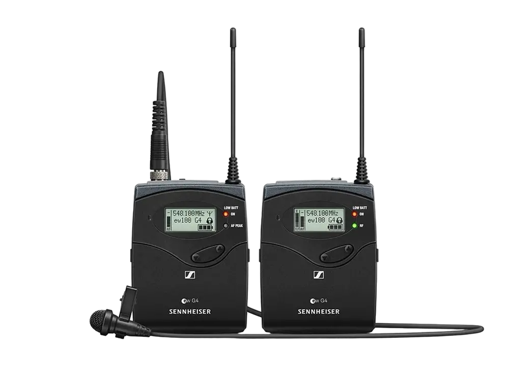 Microfon vocal Sennheiser EW 112P G4 E, Fără fir, Negru