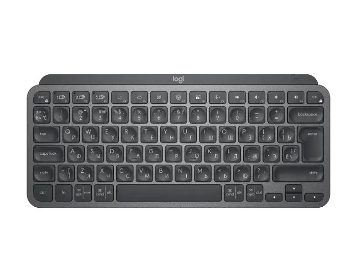Tastatură Logitech MX Keys Mini, Fără fir, Grafit