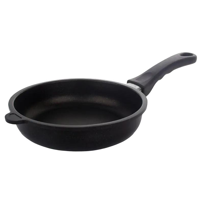 Tigaie AMT Gastroguss AMT-520-E, 1L, 20cm, Negru