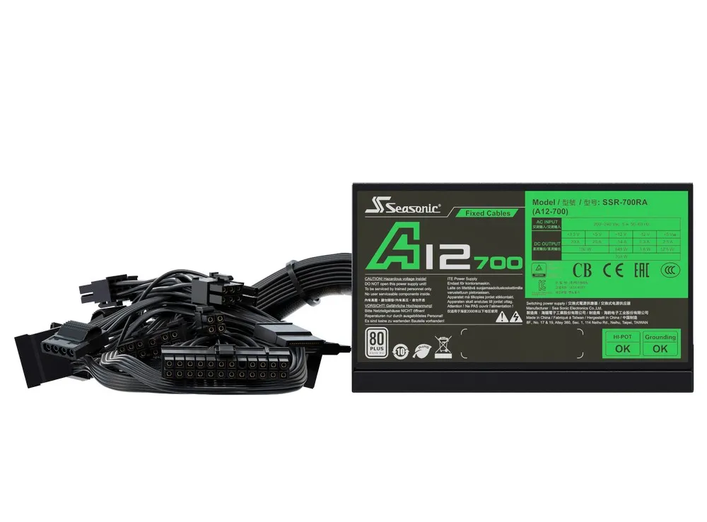 Sursă Alimentare PC Seasonic A12, 700W, ATX, --