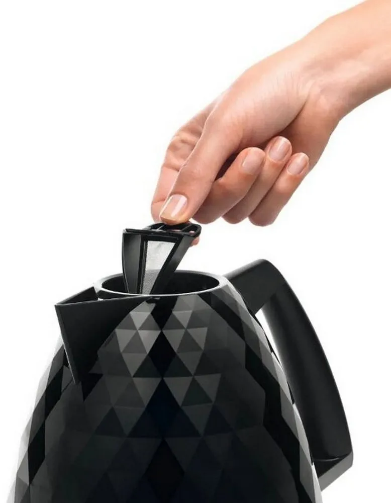 Fierbător electric De'Longhi Brillante, Negru