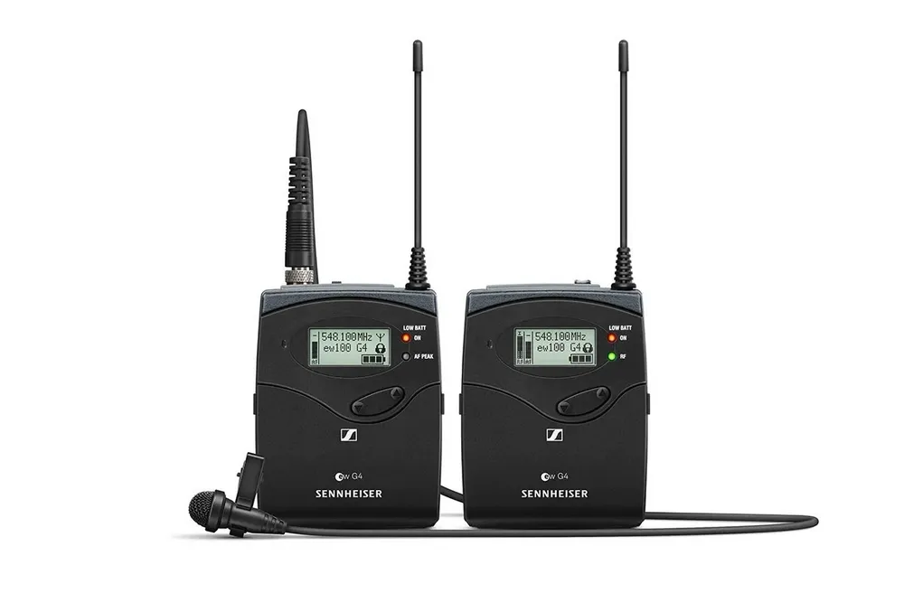 Microfon vocal Sennheiser EW 112P G4 E, Fără fir, Negru