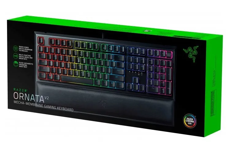 Tastatură RAZER Ornata V2, Cu fir, Negru