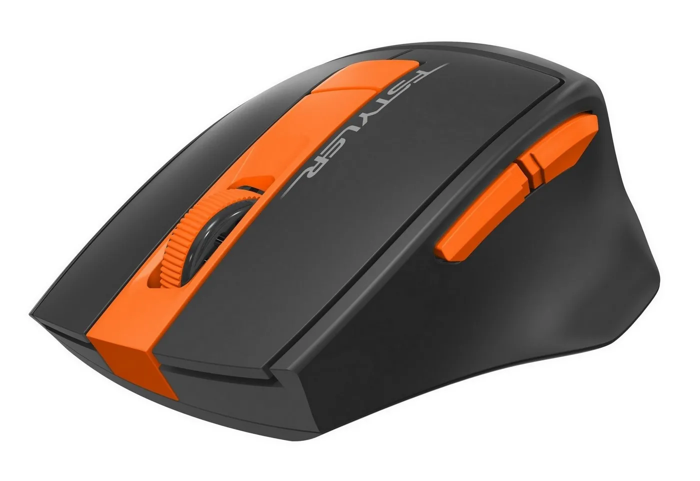 Mouse Wireless A4Tech FG30, Negru/Portocaliu