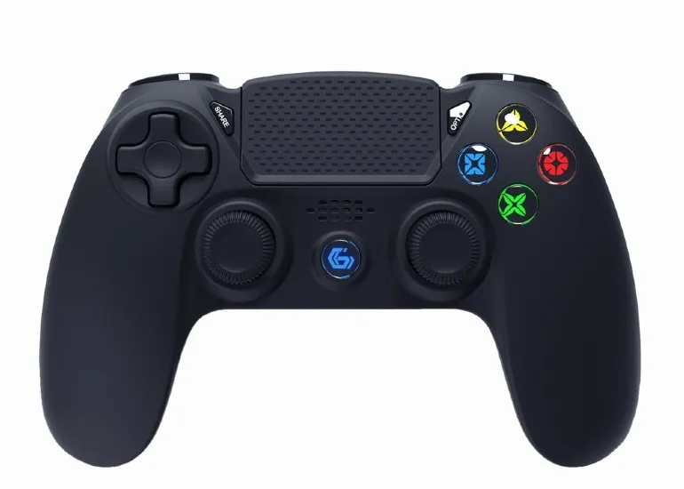 Wireless Gamepad GMB JPD-PS4BT-01, 4 axes D-Pad, 2 mini joysticks, 8 buttons, 600mAh, Dual vibration