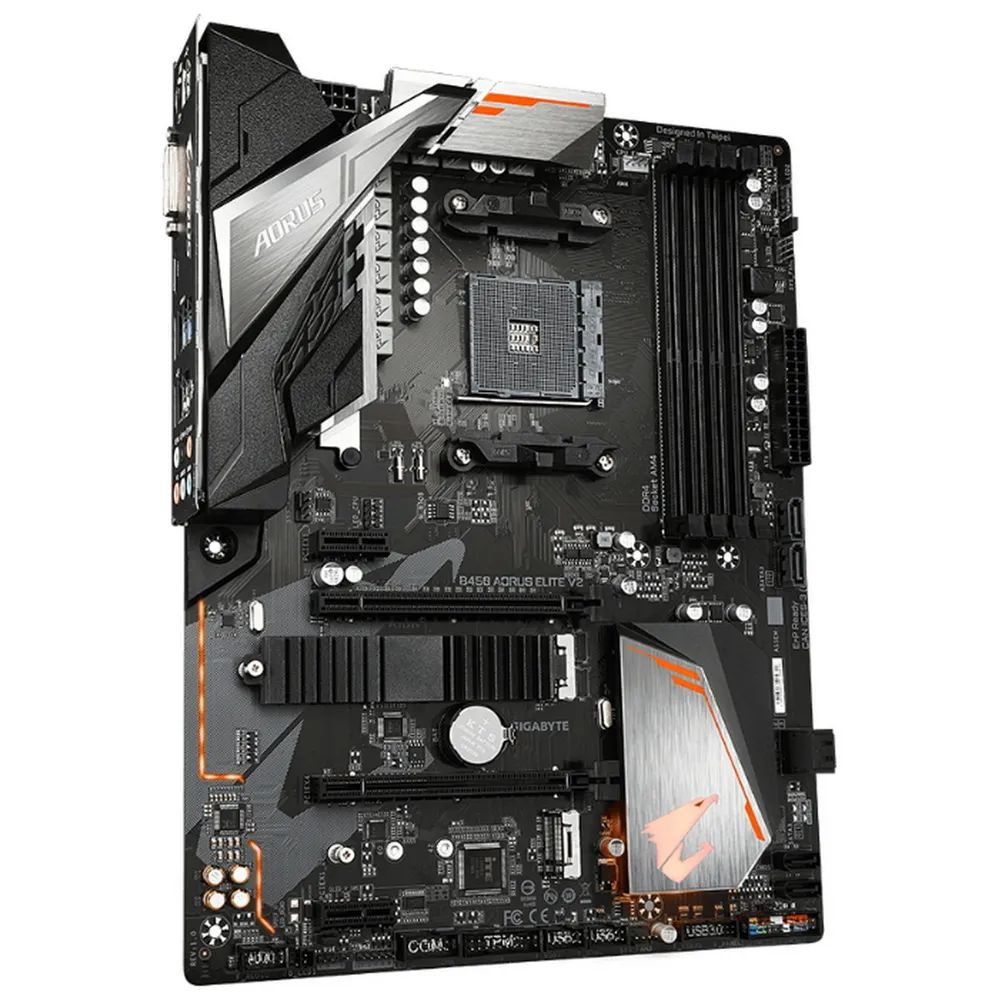 Placă de bază Gigabyte B450 AORUS ELITE V2, AM4, AMD B450, ATX