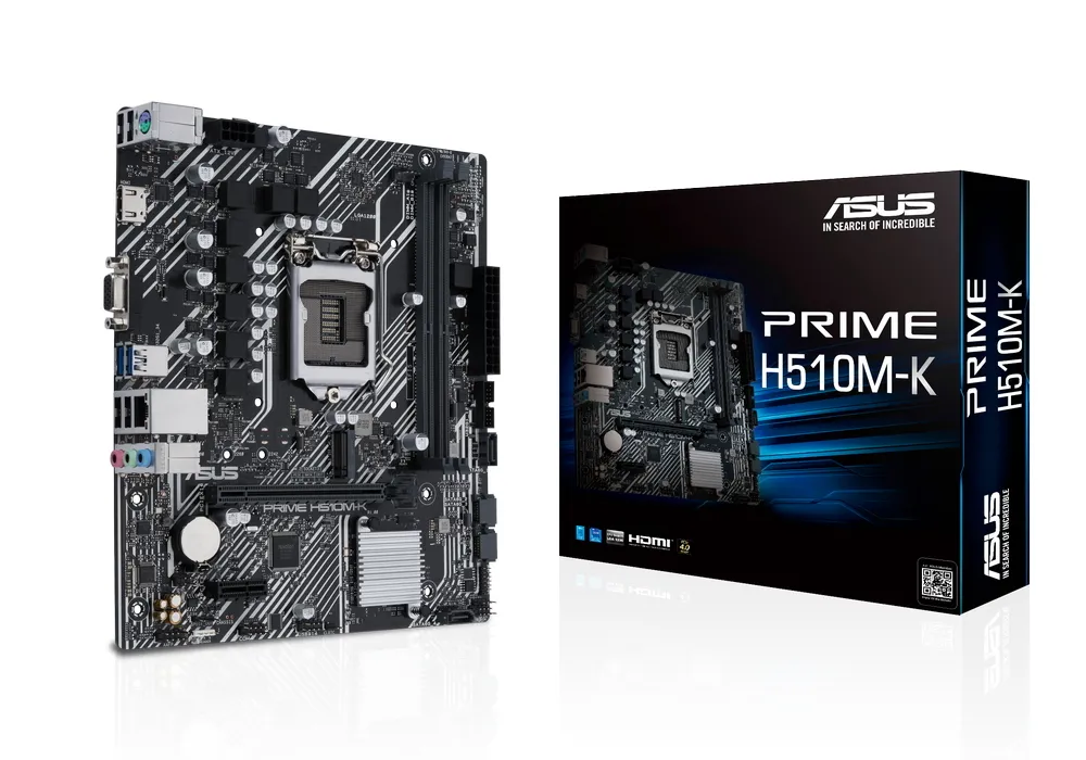 Placă de bază ASUS PRIME H510M-K, LGA1200, Intel H510, Micro-ATX