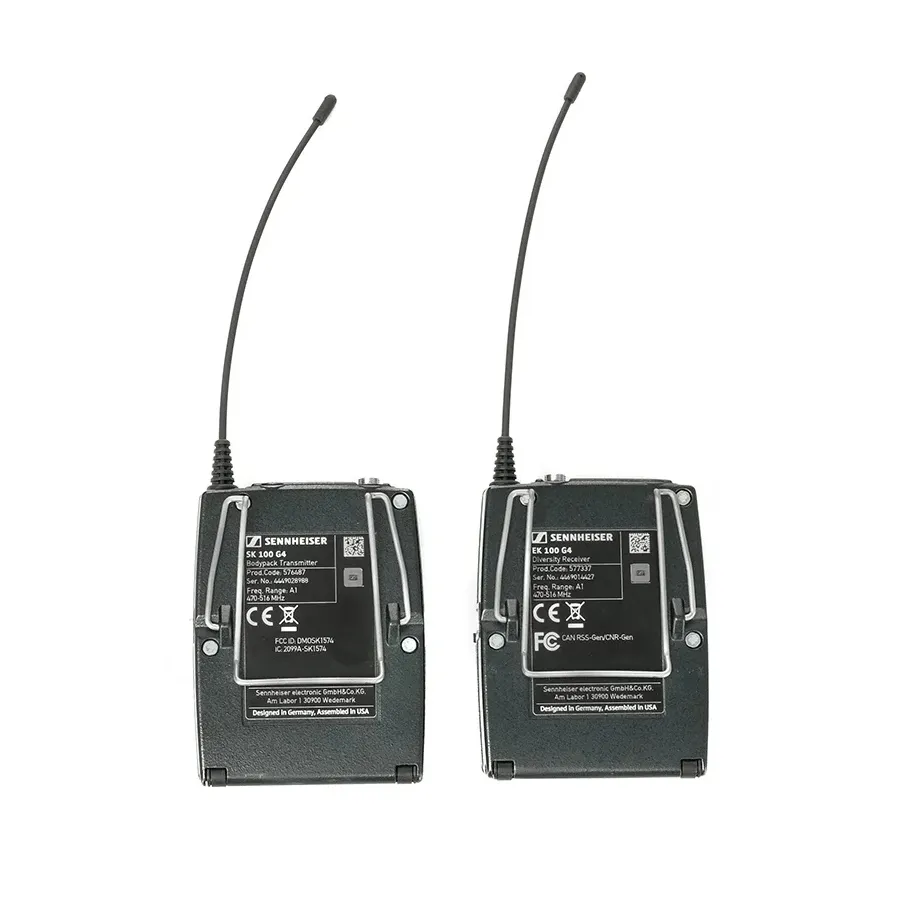 Microfon vocal Sennheiser EW 112P G4 E, Fără fir, Negru