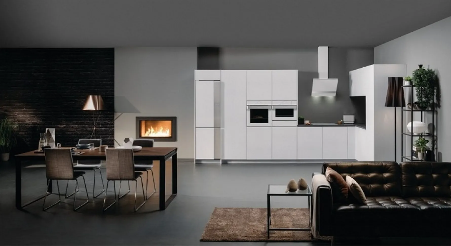 Hota Înclinată Gorenje WHI 643 ORA-W, Alb