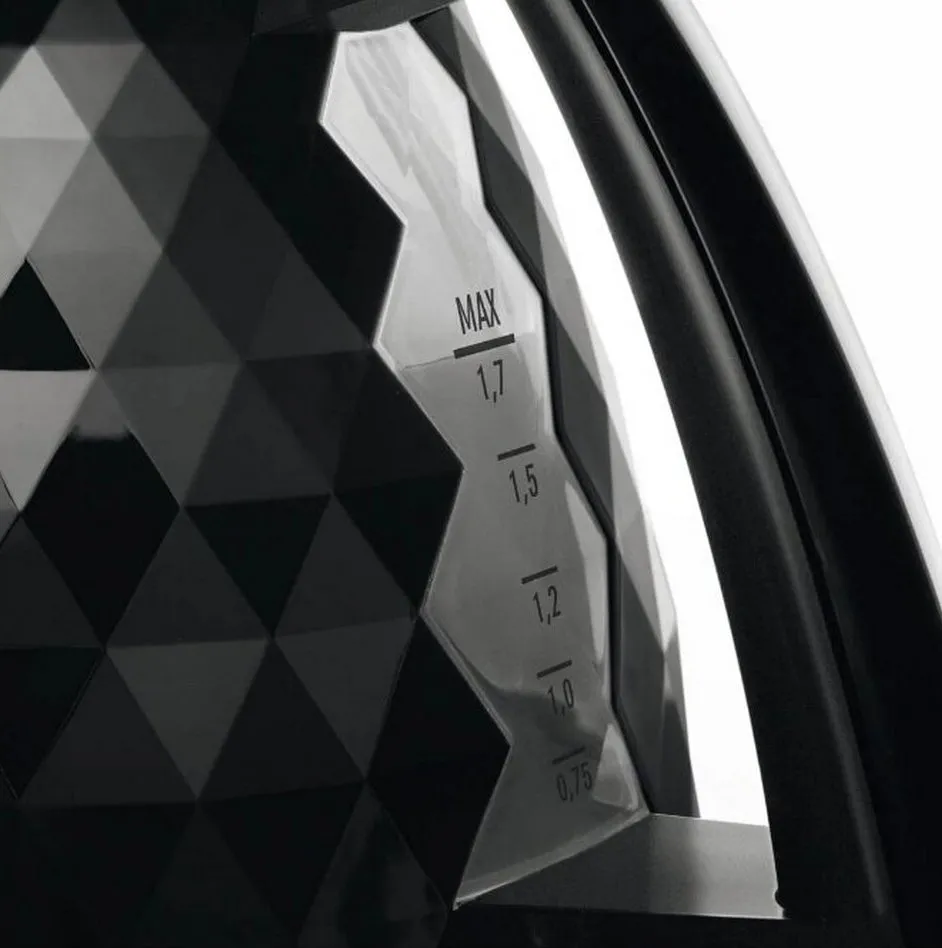 Fierbător electric De'Longhi Brillante, Negru