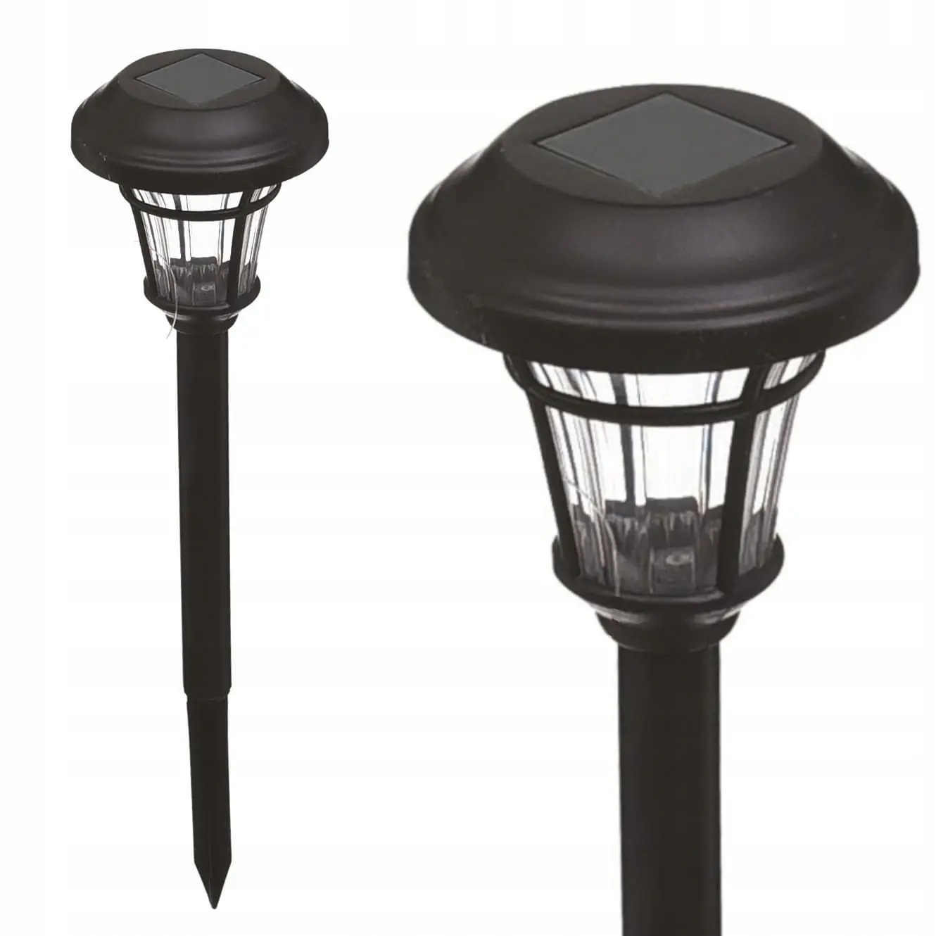 Lampa de gradina JUMI cu panou solar (34 cm)