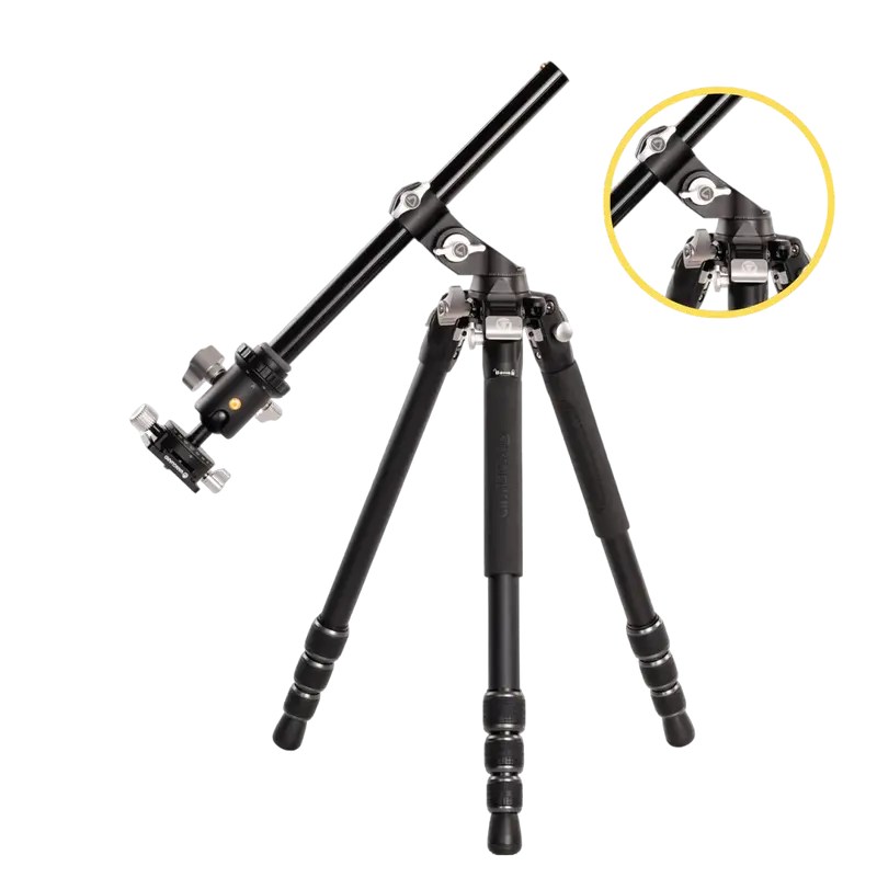 Trepied/Monopod Vanguard VEO3T+ 234AB, Cap cu bilă cu două axe, Negru