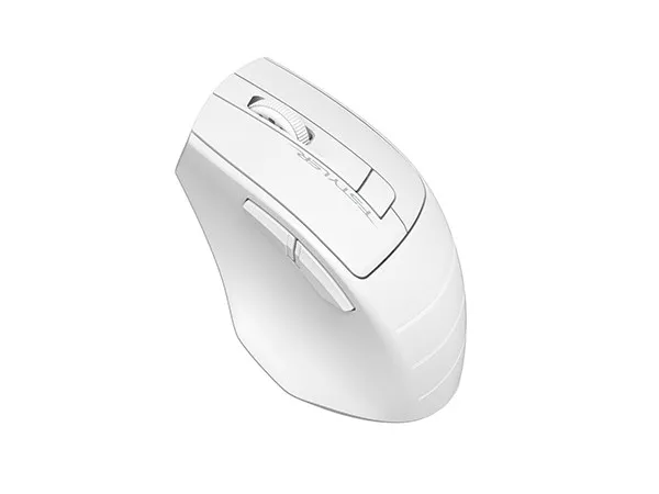 Mouse Wireless A4Tech FG30, Alb/Gri