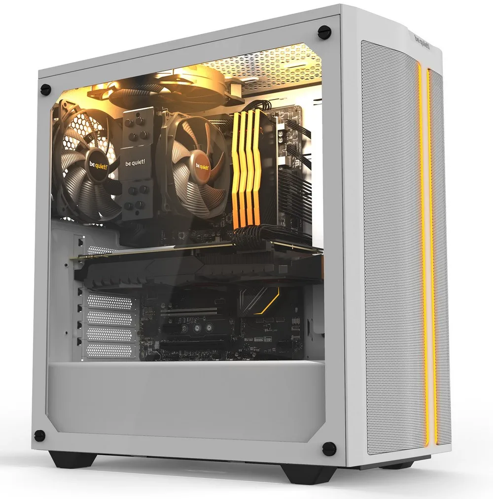 Carcasă PC be quiet! Pure Base 500DX , Midi-Tower, ATX PS2 , Alb