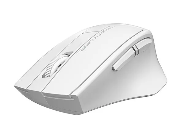 Mouse Wireless A4Tech FG30, Alb/Gri