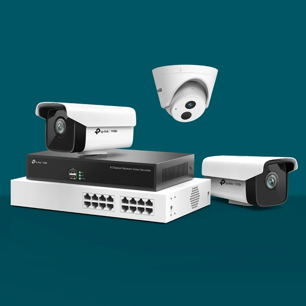 Camera de supraveghere IP TP-LINK VIGI C300HP (6mm), Alb