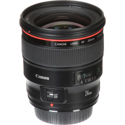 Obiectiv foto Canon EF 24mm f/1.4L II