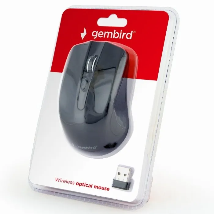 Mouse Wireless Gembird MUSW-4B-04, Negru