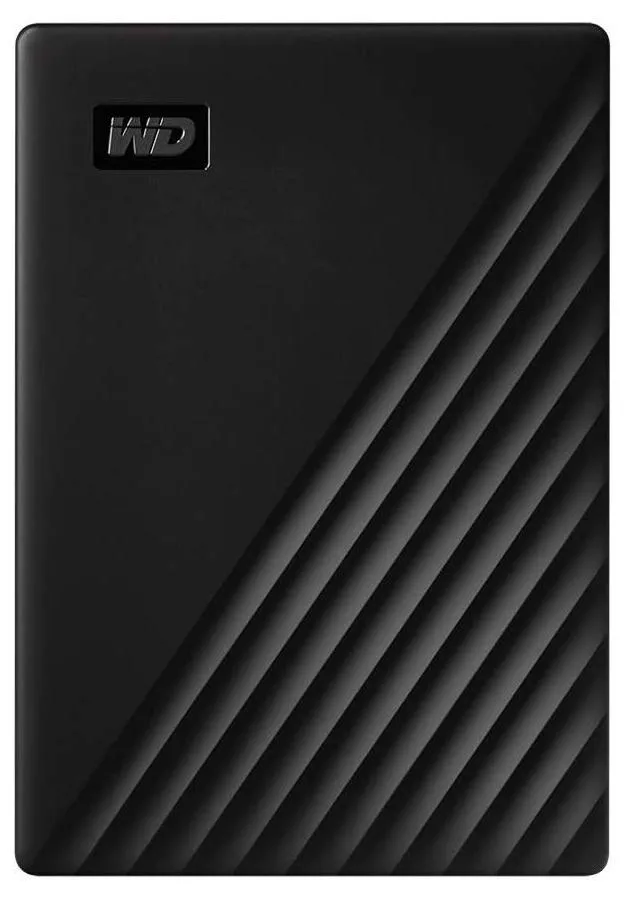 HDD portabil extern Western Digital WD My Passport,  2 TB, Negru (WDBYVG0020BBK-WESN)