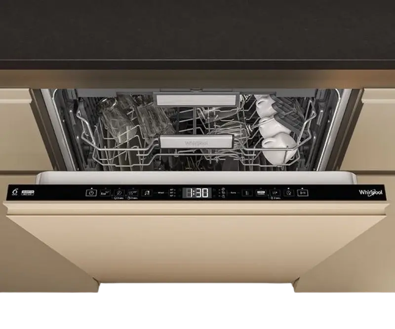 Mașină de spălat vase Whirlpool W7I HT58 T, Negru
