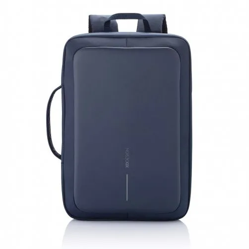Rucsac pentru Laptop Bobby Bizz, Piele artificială, Albastru închis