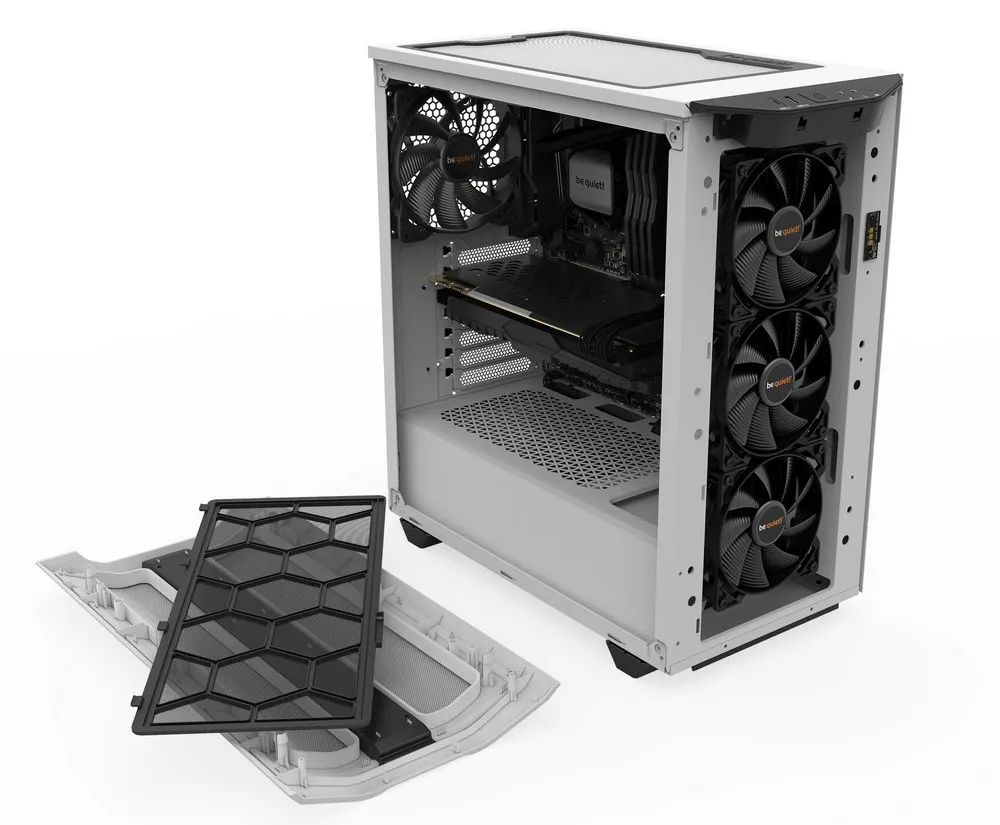 Carcasă PC be quiet! Pure Base 500DX , Midi-Tower, ATX PS2 , Alb