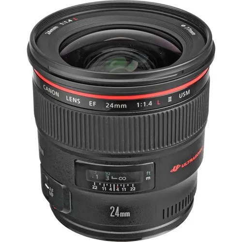 Obiectiv foto Canon EF 24mm f/1.4L II