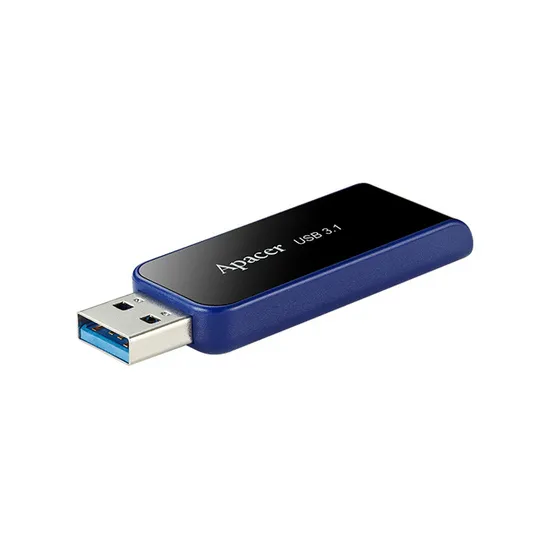 Memorie USB Apacer AH356, 32GB, Negru/Albastru