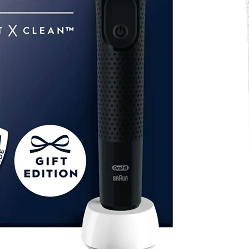 Periuță de dinți electrică Oral-B Vitality PRO DUO Cross Action, Negru Violet