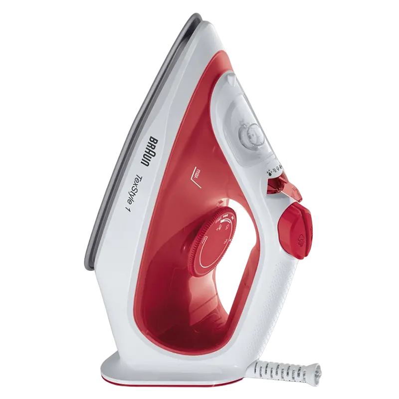 Fier de călcat Braun SI1019RD, 2000W, Roșu | Alb