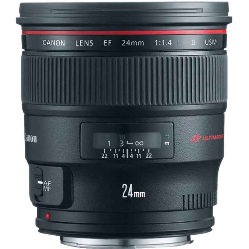 Obiectiv foto Canon EF 24mm f/1.4L II