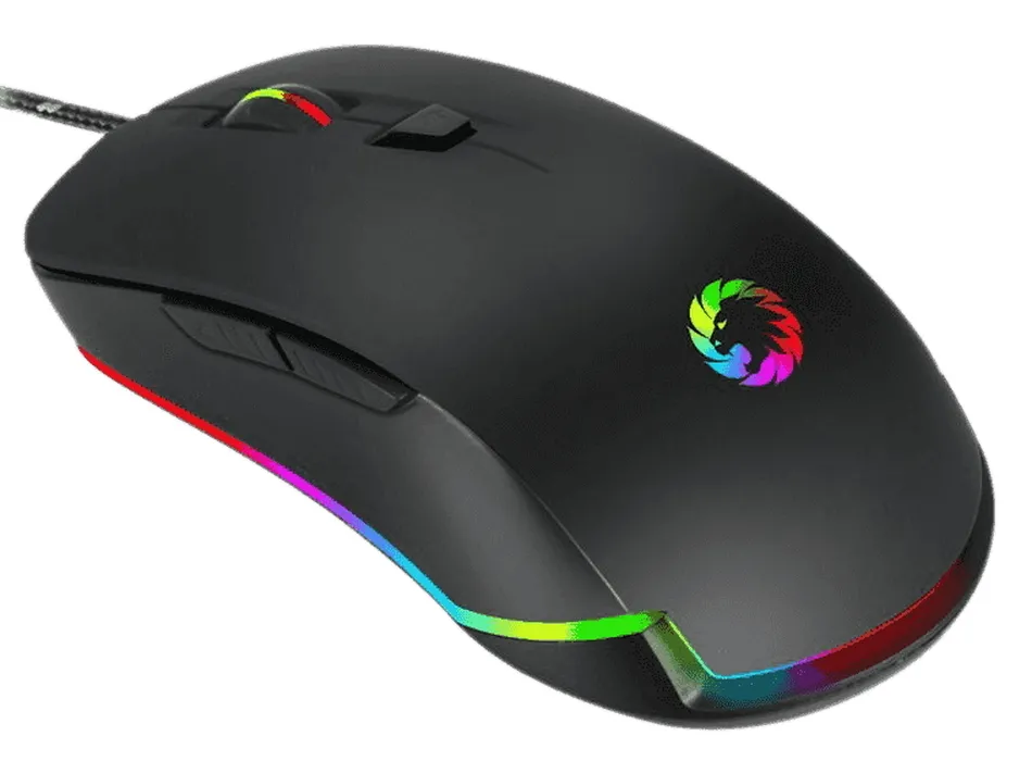 Gaming Mouse Gamemax MG7 2in1, Negru
