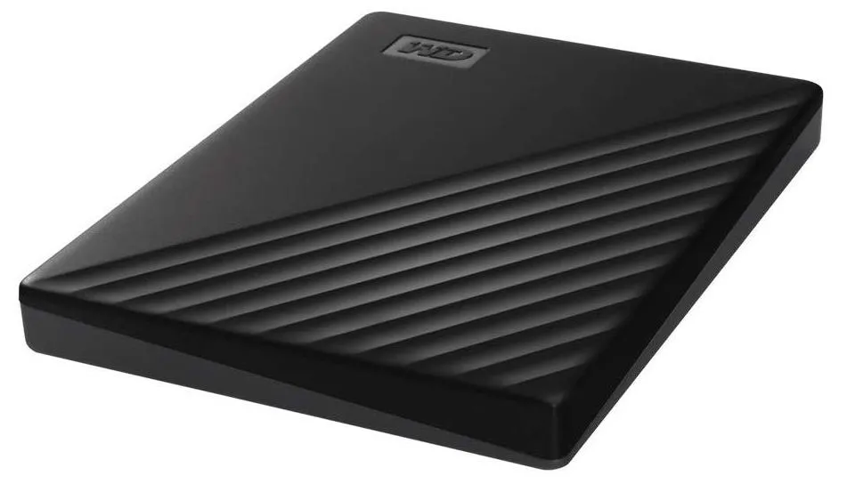 HDD portabil extern Western Digital WD My Passport,  2 TB, Negru (WDBYVG0020BBK-WESN)
